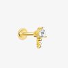 Damen KALK Ear Piercings | Ohrpiercing Mela Gold