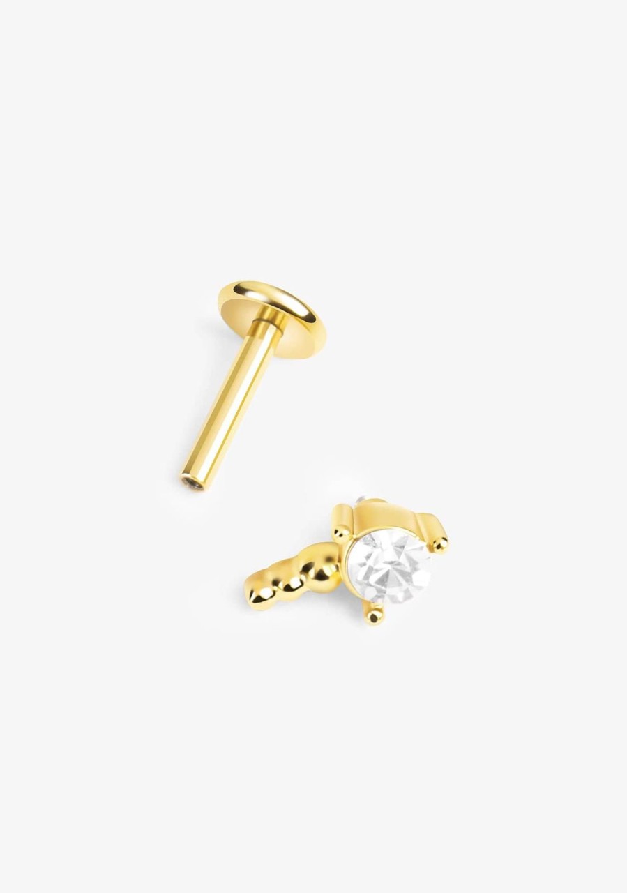 Damen KALK Ear Piercings | Ohrpiercing Mela Gold