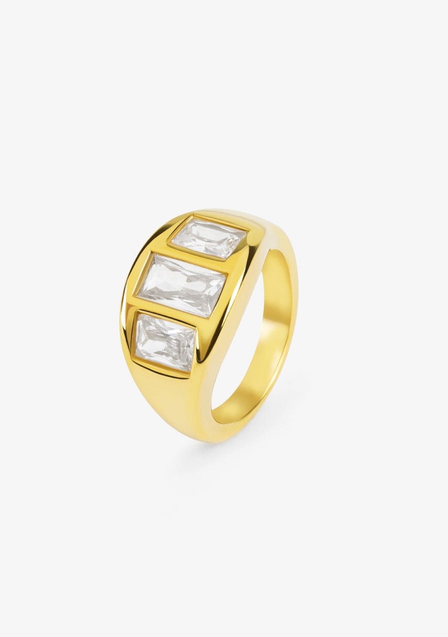 Damen KALK Ringe | Zuri Ring Gold