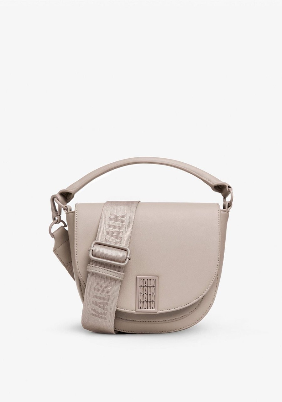 Damen KALK Crossbody-Taschen | Double Bag Beige Kalk