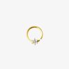 Damen KALK Ear Piercings | Ear Hoop Piercing Star Gold