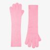 Damen KALK Mutzen, Schals Und Handschuhe | Gloves Juicy Pink Kalk