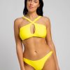 Damen KALK Swimwear | Fiona Top Yellow