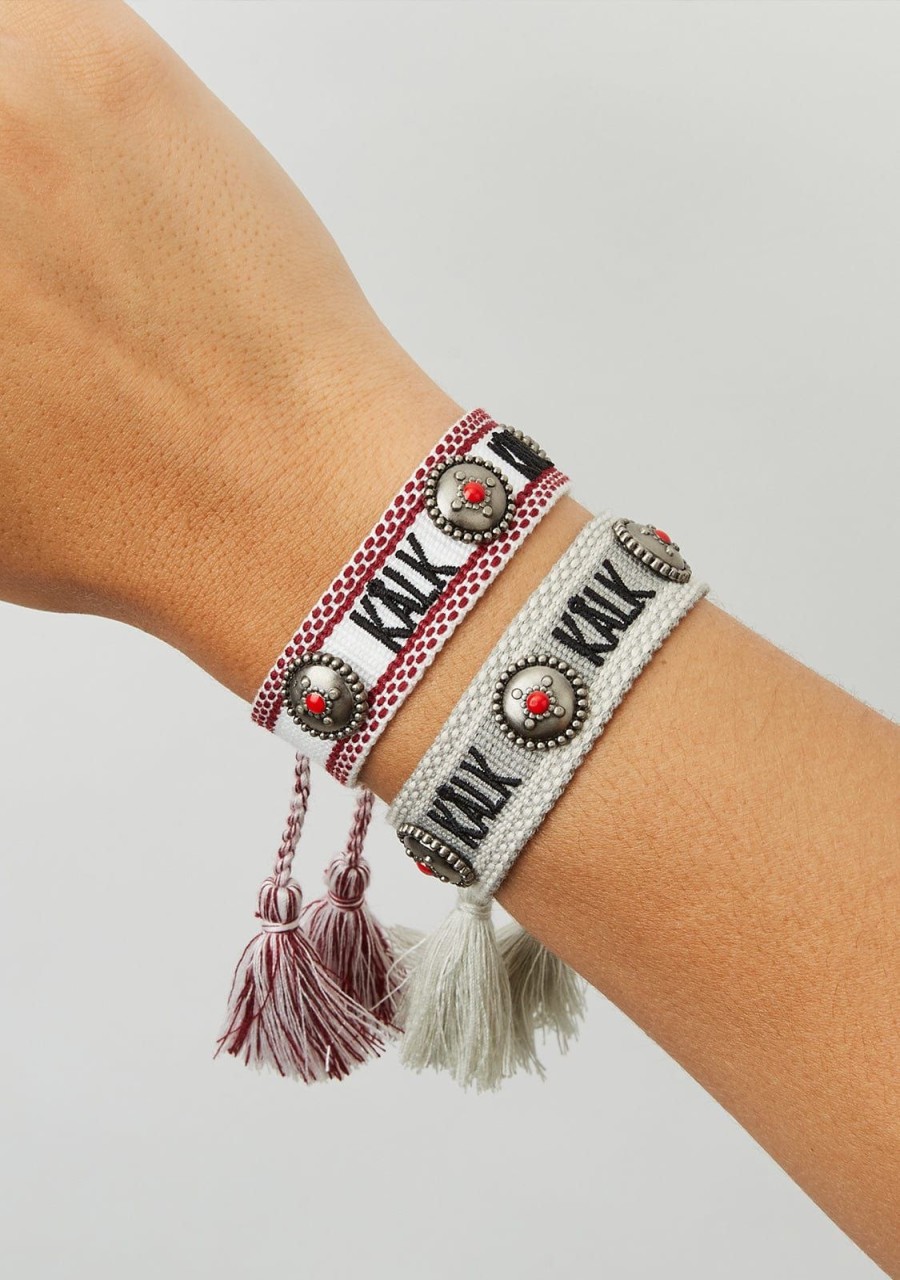 Damen KALK Armbander | Armband Boho Von Kalk White