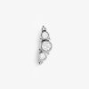 Damen KALK Ear Piercings | Sigrid Piercing Silber