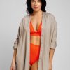 Damen KALK Swimwear | Tunic Linen Natural