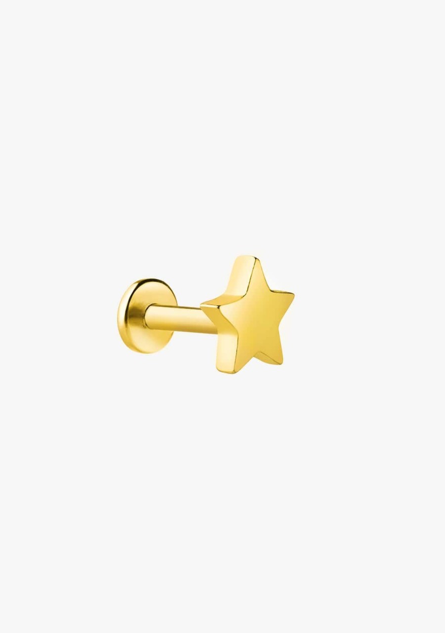 Damen KALK Ear Piercings | Ear Piercing Star Gold