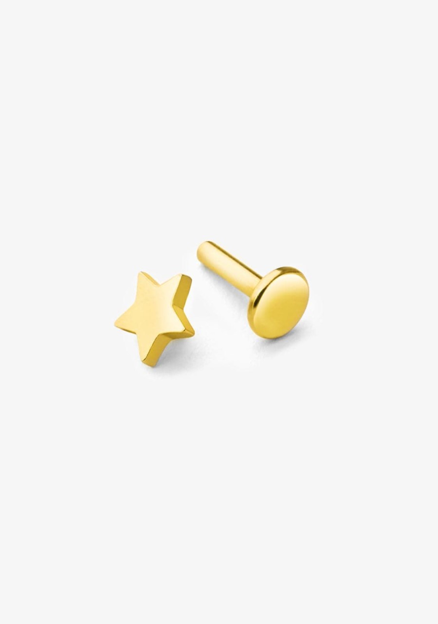 Damen KALK Ear Piercings | Ear Piercing Star Gold