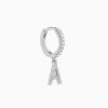 Damen KALK Ear Piercings | Piercing Aro Initial Silber