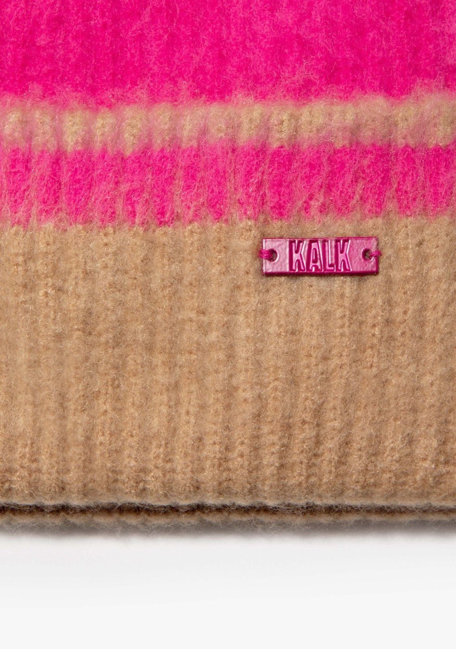 Damen KALK Mutzen, Schals Und Handschuhe | Beanie Vision Fuchsia Kalk