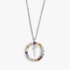 Damen KALK Halsketten | Necklace Iniziale Letter T Silver