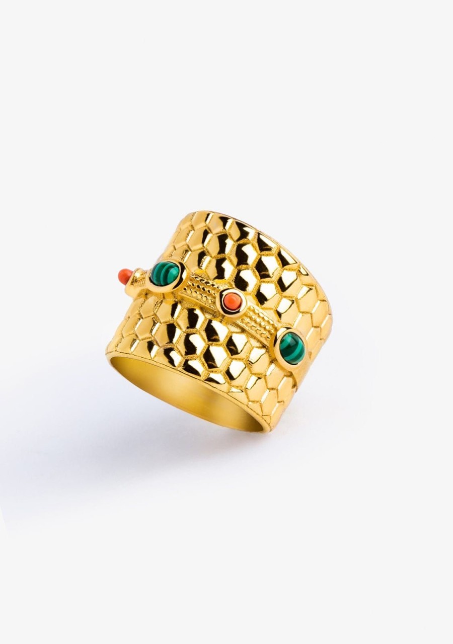 Damen KALK Ringe | Soul Ring Gold