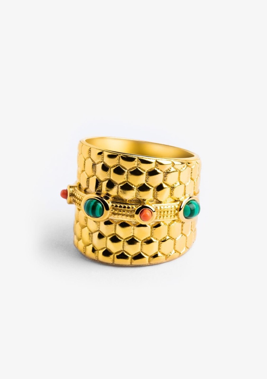 Damen KALK Ringe | Soul Ring Gold