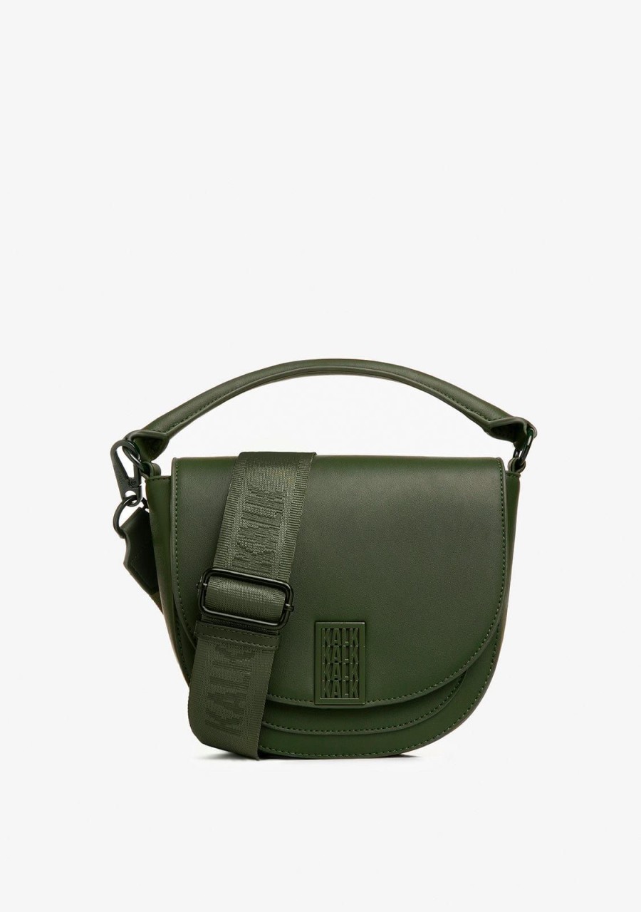 Damen KALK Crossbody-Taschen | Double Bag Khaki Kalk