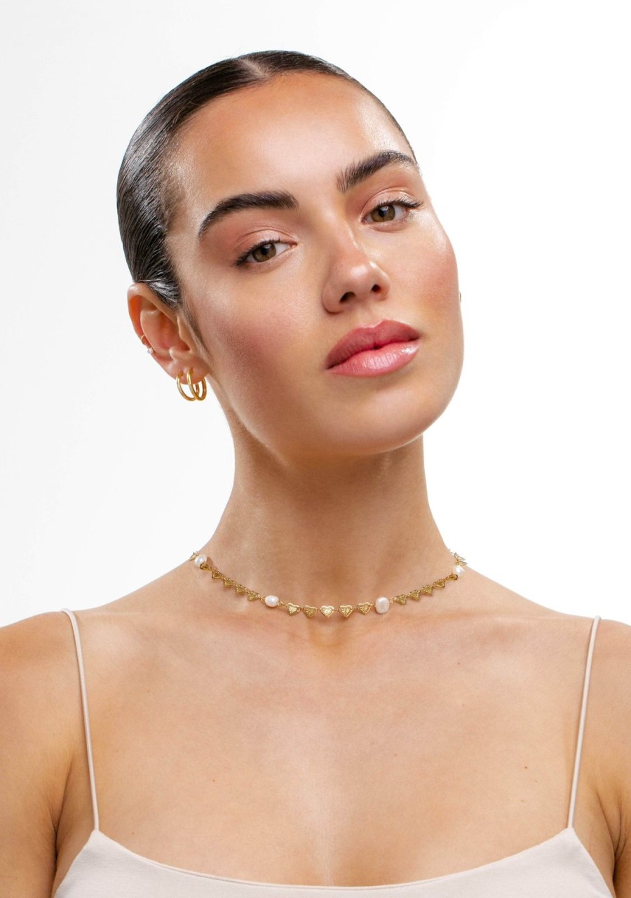 Damen KALK Halsketten | Necklace Maju Gold