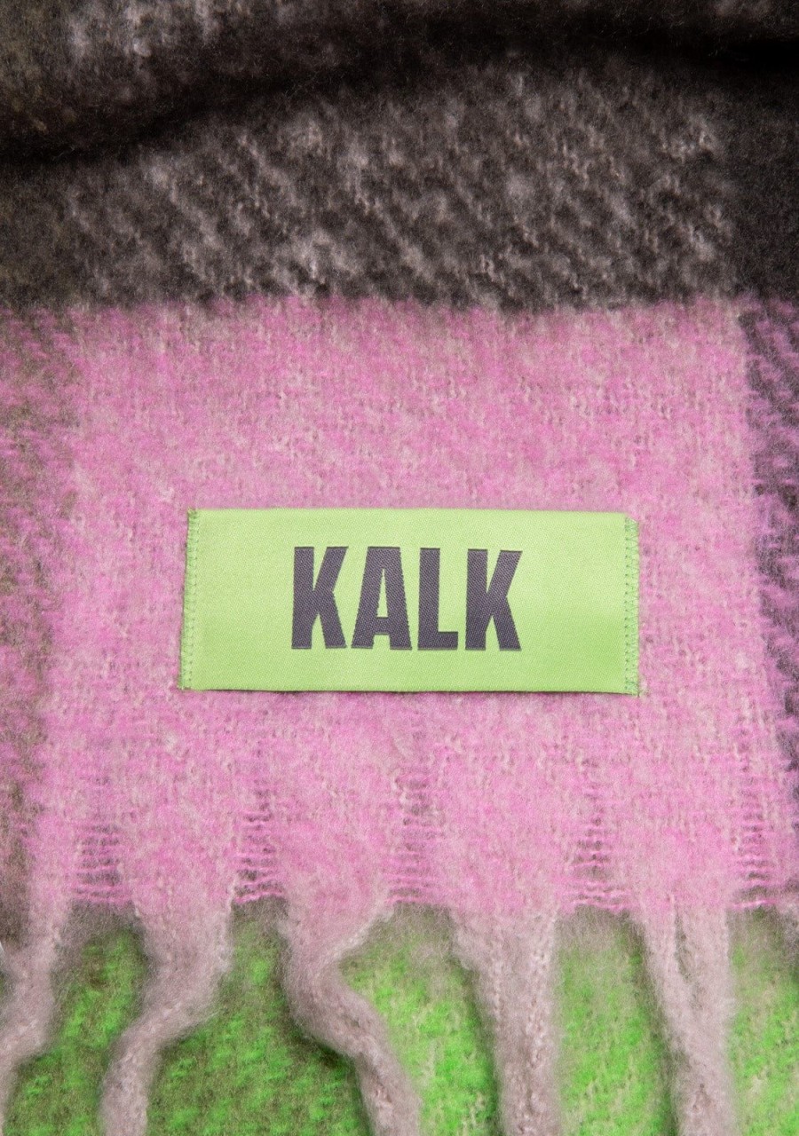 Damen KALK Mutzen, Schals Und Handschuhe | Scarf Forest Kalk