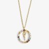 Damen KALK Halsketten | Necklace Iniziale Letter Y Gold