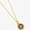 Damen KALK Halsketten | Necklace Mone Nero Gold