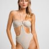 Damen KALK Swimwear | Eider One-Piece Golden