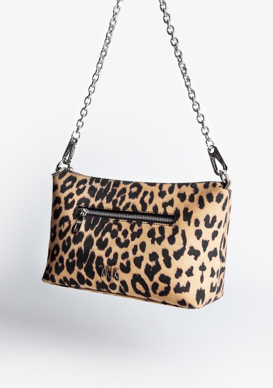 Damen KALK Crossbody-Taschen | Moon Bag Leo Kalk