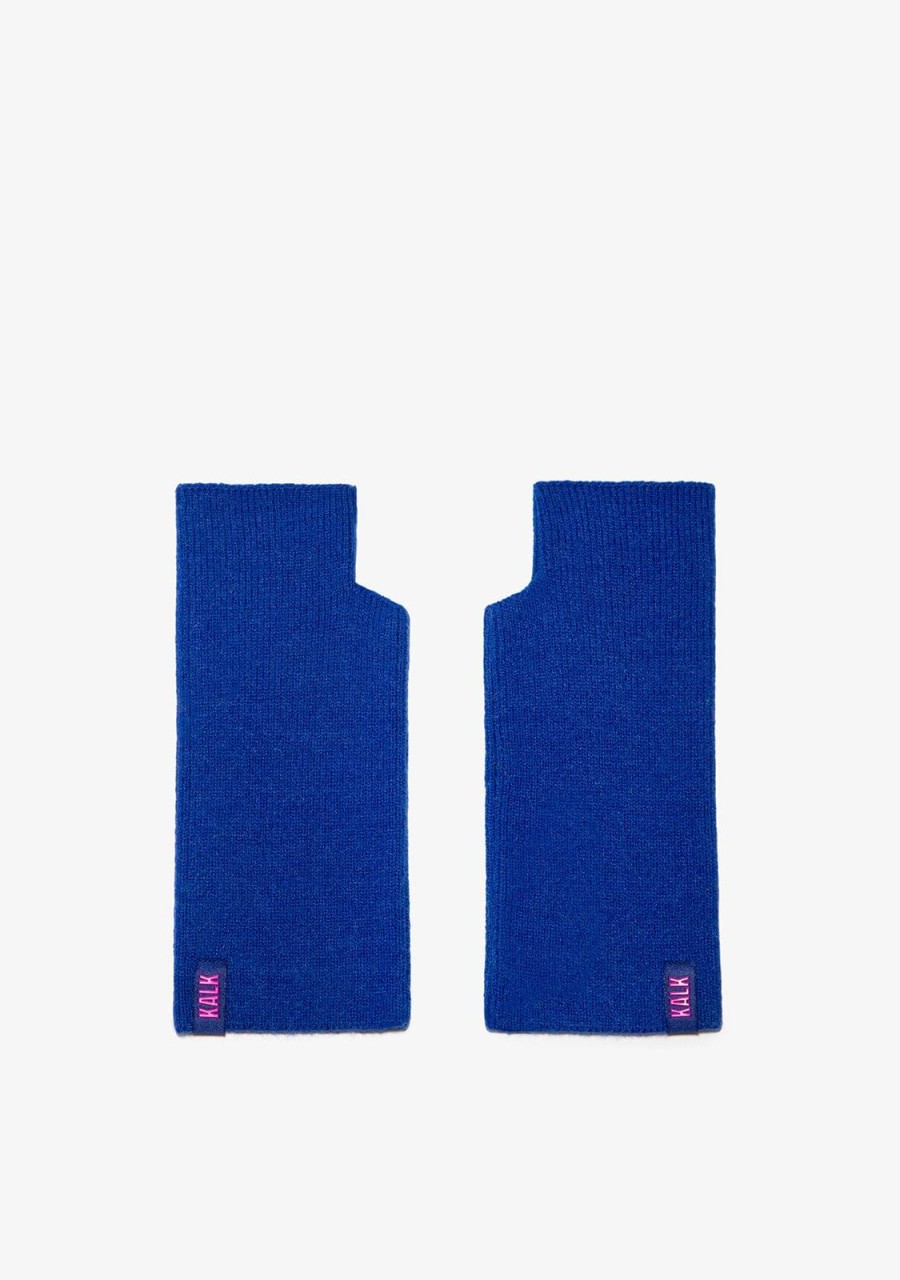 Damen KALK Mutzen, Schals Und Handschuhe | Gloves First Blue Kalk