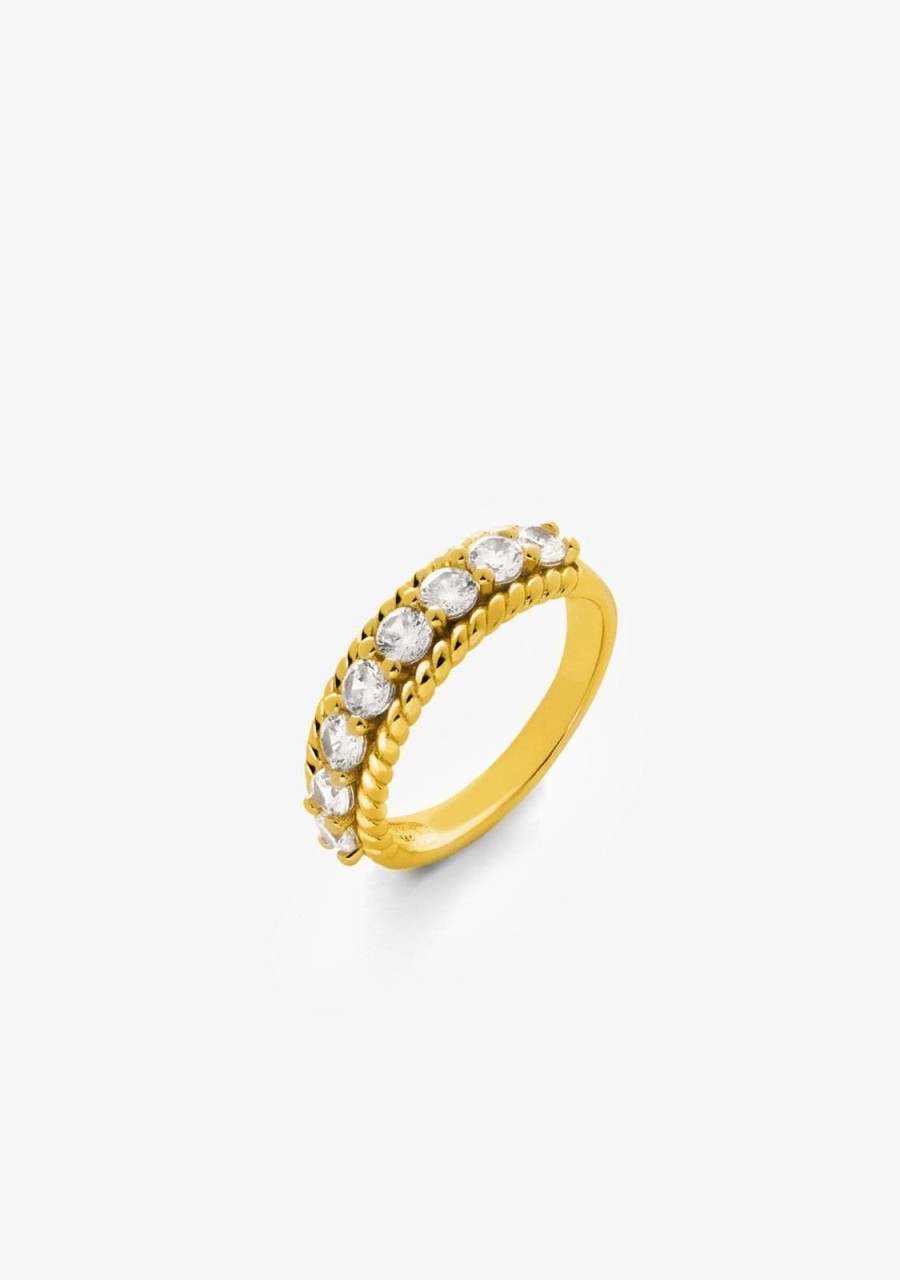 Damen KALK Ringe | Ring Herrlichkeit Gold