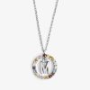 Damen KALK Halsketten | Necklace Iniziale Letter M Silver