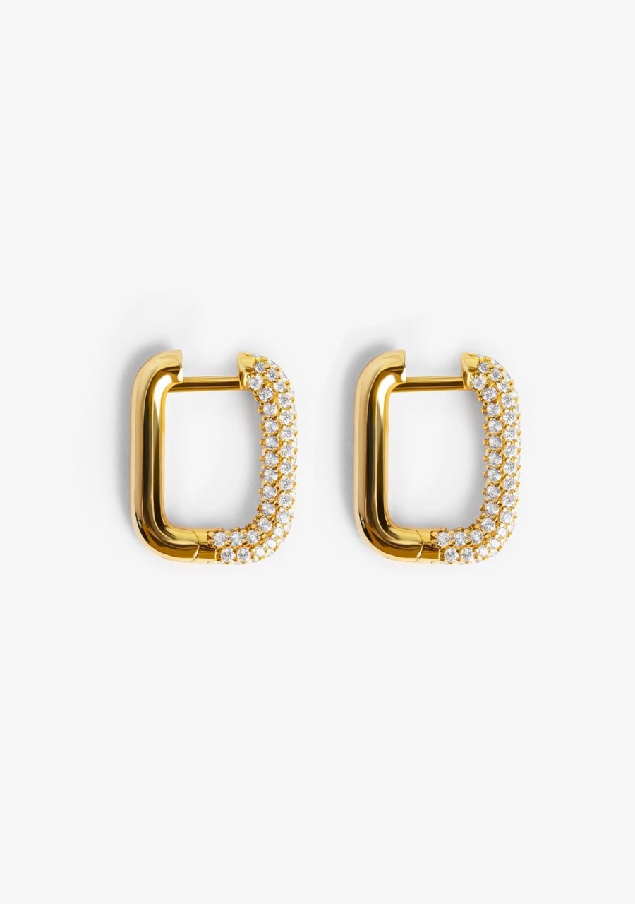 Damen KALK Ohrringe | Couture Pure Earrings Gold