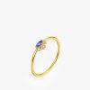 Damen KALK Ringe | Ring Topaz Gold