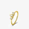 Damen KALK Ringe | Ring Petal Gold