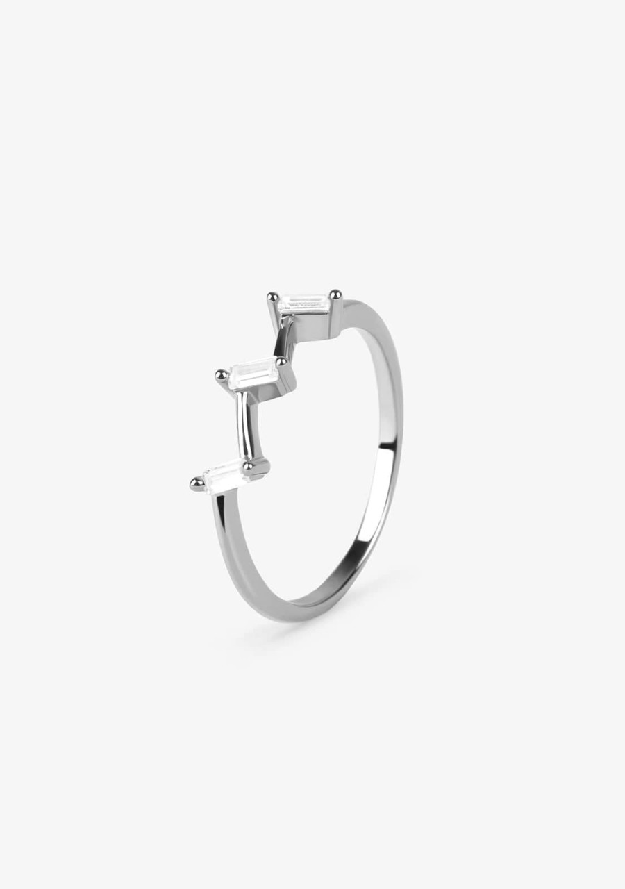 Damen KALK Ringe | Yara Ring Silber