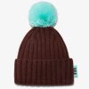 Damen KALK Mutzen, Schals Und Handschuhe | Beanie Globe Brown Kalk