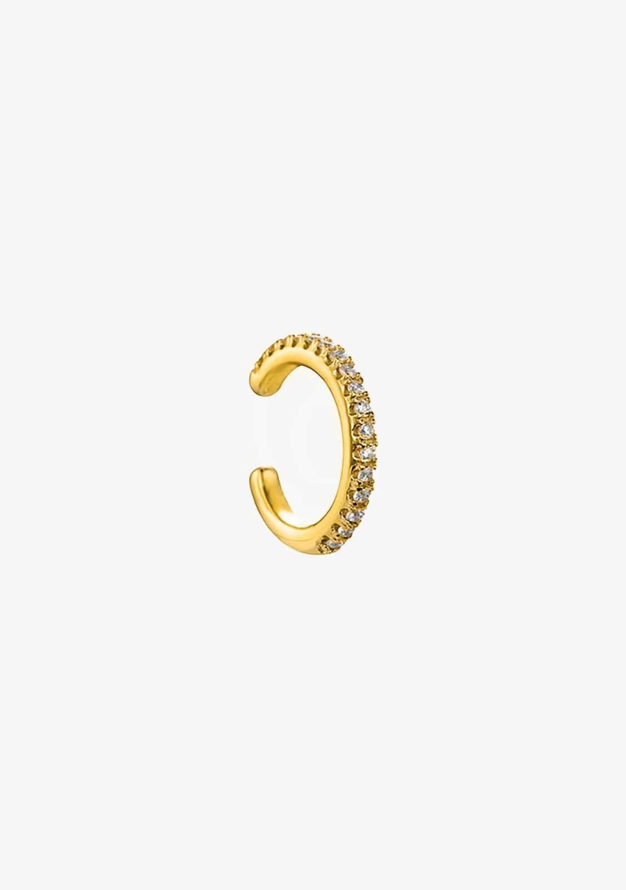 Damen KALK Ear Piercings | Ear Cuff Stylish Gold