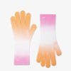 Damen KALK Mutzen, Schals Und Handschuhe | Gloves Decay Pink Kalk